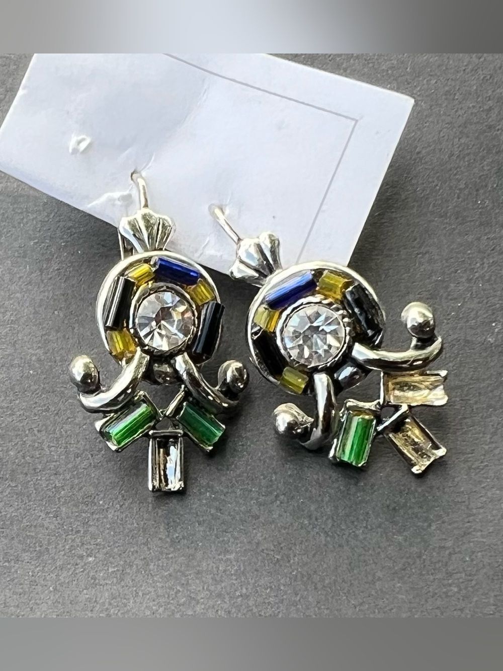 Multicolor Crystal Drop Earrings - Women Jewelry Earrings